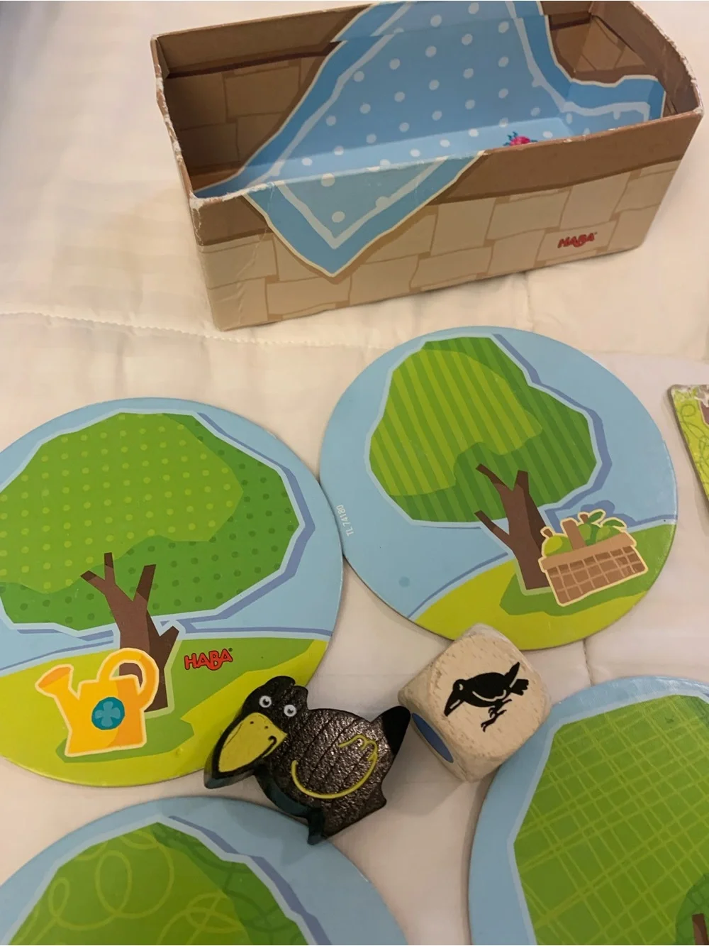 Haba Wooden Fruit First Orchard German Game
